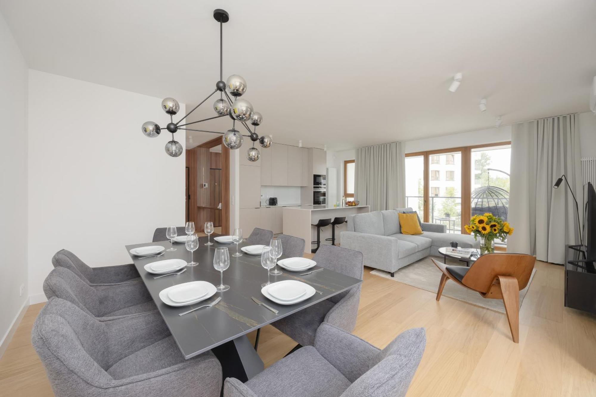 Wola Ludwiki With Parking And Terrace By Renters Prestige Apartament