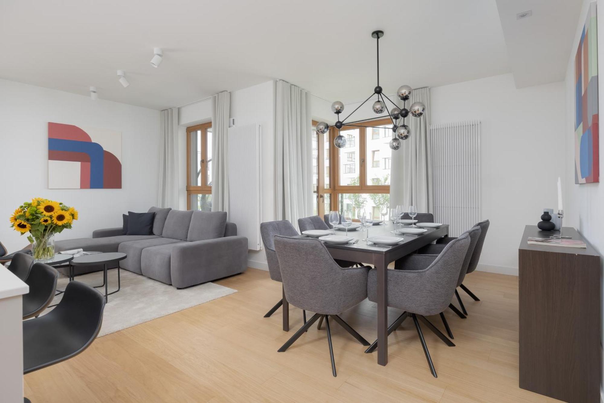 Wola Ludwiki With Parking And Terrace By Renters Prestige Warszawa
